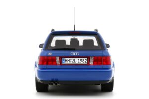 Audi S6 Plus C4 Avant Nogaro Blue Pearl Otto 1:18 OT1234 Sveķi — attēls 5 no 5