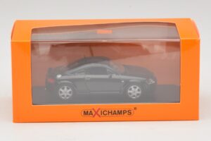 Audi TT 8N Melns Maxichamps 1:43 940017221 Metāls — attēls 5 no 5