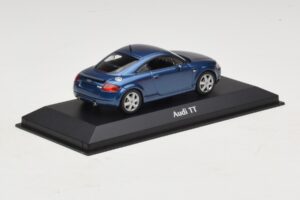 Audi TT 8N Zils Metālisks Maxichamps 1:43 940017220 Metāls — attēls 2 no 5