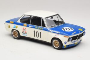 BMW 2002 #101 Koepchen H-J. Stuck Internationales ADAC 500km Eifelpokalrennen 1971 Minichamps 1:18 155702701 Metāls — attēls 4 no 6