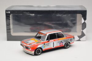 BMW 2002 Ti #1 Team Leru S. Manhalter 1000km Osterreichring Winner 1974 Minichamps 1:18 155742601 Metāls — attēls 6 no 6