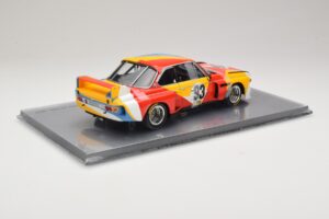 BMW 3.0 CSL Art Car Alexander Calder #51 H. Poulain / S. Posey / J. Guichet 24 Hours of Le Mans 1975 Minichamps 1:18 80430150 — attēls 2 no 7