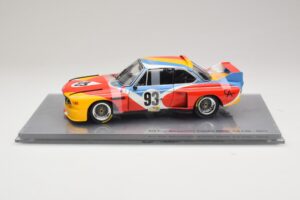 BMW 3.0 CSL Art Car Alexander Calder #51 H. Poulain / S. Posey / J. Guichet 24 Hours of Le Mans 1975 Minichamps 1:18 80430150 — attēls 3 no 7
