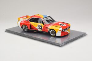 BMW 3.0 CSL Art Car Alexander Calder #51 H. Poulain / S. Posey / J. Guichet 24 Hours of Le Mans 1975 Minichamps 1:18 80430150 — attēls 4 no 7