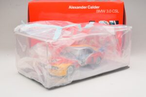 BMW 3.0 CSL Art Car Alexander Calder #51 H. Poulain / S. Posey / J. Guichet 24 Hours of Le Mans 1975 Minichamps 1:18 80430150 — attēls 6 no 7