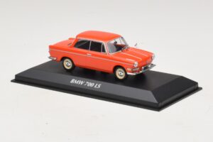 BMW 700 LS Sarkans Maxichamps 1:43 940023701 Metāls — attēls 3 no 5