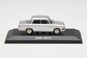 BMW 700 LS Sudrabs Maxichamps 1:43 940023700 Metāls