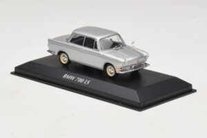 BMW 700 LS Sudrabs Maxichamps 1:43 940023700 Metāls — attēls 3 no 5
