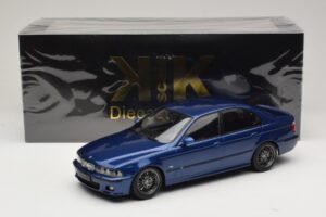 BMW M5 E39 Zils Metālisks KK-Scale 1:18 KKDC181621 Metāls — attēls 6 no 6