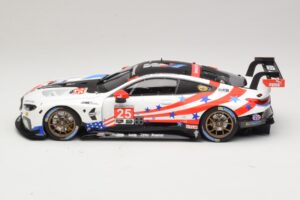 BMW M8 GTE #25 BMW Team RLL B. Auberlen / A. Sims 6 Hours of Watkins Glen 2018 Minichamps 1:18 155182995 Metāls — attēls 3 no 6