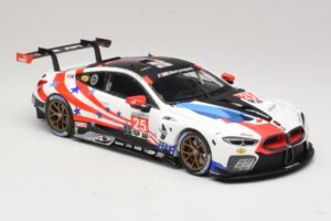 BMW M8 GTE #25 BMW Team RLL B. Auberlen / A. Sims 6 Hours of Watkins Glen 2018 Minichamps 1:18 155182995 Metāls — attēls 4 no 6