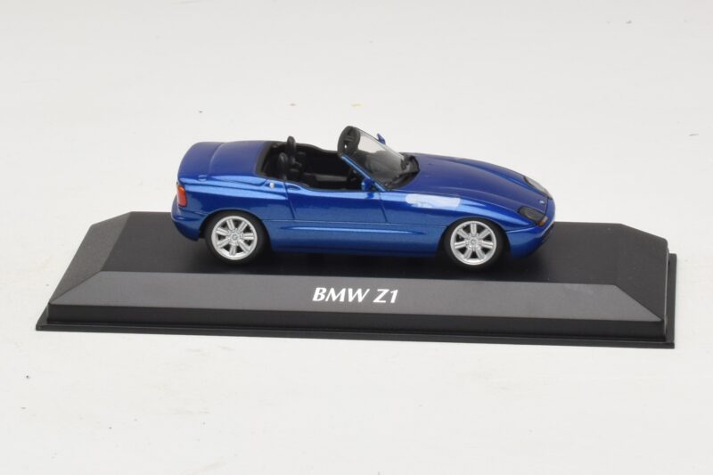 BMW Z1 E30 Zils Metālisks Maxichamps 1:43 940020101 Metāls