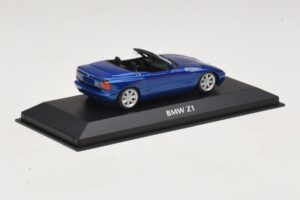 BMW Z1 E30 Zils Metālisks Maxichamps 1:43 940020101 Metāls — attēls 2 no 5