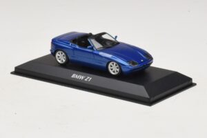 BMW Z1 E30 Zils Metālisks Maxichamps 1:43 940020101 Metāls — attēls 3 no 5