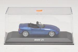 BMW Z1 E30 Zils Metālisks Maxichamps 1:43 940020101 Metāls — attēls 4 no 5