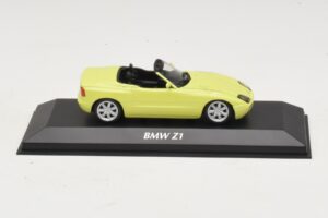 BMW Z1 E30 Dzeltens Maxichamps 1:43 940020100 Metāls