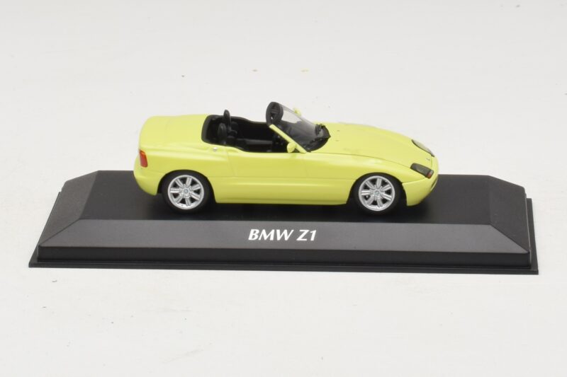 BMW Z1 E30 Dzeltens Maxichamps 1:43 940020100 Metāls