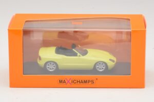 BMW Z1 E30 Dzeltens Maxichamps 1:43 940020100 Metāls — attēls 5 no 5