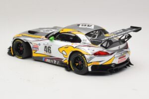 BMW Z4 GT3 #46 M. Palttala / L. Luhr 24 Hours of Spa Winner 2015 Minichamps 1:18 151152346 Metāls — attēls 5 no 6