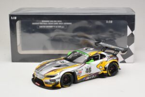BMW Z4 GT3 #46 M. Palttala / L. Luhr 24 Hours of Spa Winner 2015 Minichamps 1:18 151152346 Metāls — attēls 6 no 6