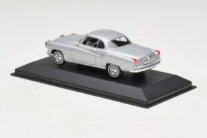 Borgward Isabella Kupeja Sudraba Minichamps 1:43 400096031 Metāls — attēls 3 no 5
