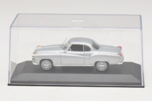 Borgward Isabella Kupeja Sudraba Minichamps 1:43 400096031 Metāls — attēls 4 no 5
