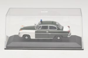 Borgward Isabella Polizei Frankfurt Minichamps 1:43 400096090 Metāls — attēls 4 no 5