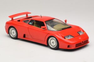 Bugatti EB110 Sarkans Bburago 1:18 3055-P1 Metāls — attēls 6 no 8