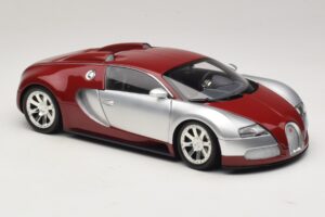 Bugatti Veyron Centenaire Edition Chrome Red Minichamps 1:18 100110851 Metāls — attēls 6 no 8