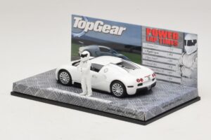 Bugatti Veyron Balts Top Gear Izdevums Minichamps 1:43 519431100 Metāls — attēls 3 no 5