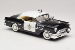 Buick Century Sun State Patrol Mira 1:18 6118 Metāls — attēls 6 no 8