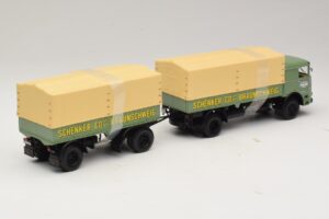Bussing LU 11/16 Platformas Piekabe Schenker Minichamps 1:43 499073924 Metāls — attēls 2 no 6
