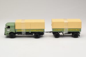 Bussing LU 11/16 Platformas Piekabe Schenker Minichamps 1:43 499073924 Metāls — attēls 3 no 6