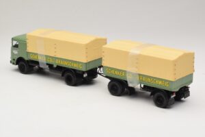 Bussing LU 11/16 Platformas Piekabe Schenker Minichamps 1:43 499073924 Metāls — attēls 5 no 6