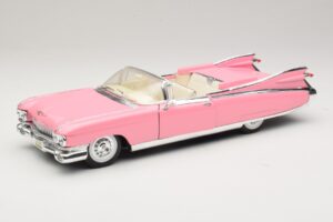 Cadillac Eldorado Biarritz Rozā Maisto 1:18 31813-P1 Metāls