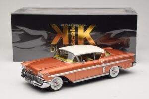 Chevrolet Bel Air Impala Coupe Vara & Krēmkrāsa KK-Scale 1:18 KKDC181591 Metāls — attēls 6 no 6