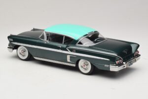 Chevrolet Bel Air Impala Coupe Tumši Zaļš Metālisks & Zaļš KK-Scale 1:18 KKDC181594 Metāls — attēls 5 no 6