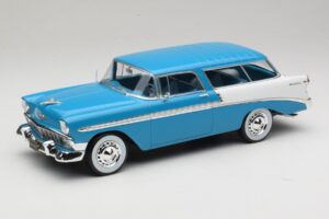 Chevrolet Bel Air Nomad Tirkīza & Balts KK-Scale 1:18 KKDC181292 Metāls