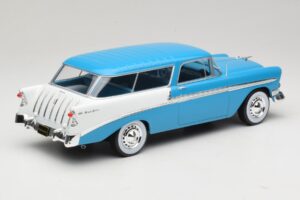Chevrolet Bel Air Nomad Tirkīza & Balts KK-Scale 1:18 KKDC181292 Metāls — attēls 2 no 6