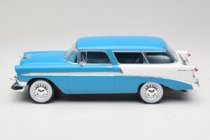 Chevrolet Bel Air Nomad Tirkīza & Balts KK-Scale 1:18 KKDC181292 Metāls — attēls 3 no 6