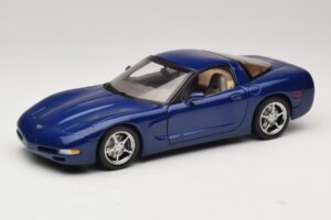 Chevrolet Corvette C5 Commemorative Edition Zils AUTOart 1:18 71157 Metāls