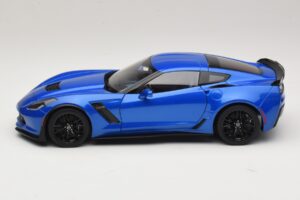Chevrolet Corvette C7 Z06 Laguna Blue Tintcoat AUTOart 1:18 71265 Kompozīts — attēls 4 no 8