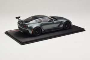 Chevrolet Corvette C7 ZR-1 Shadow Grey Metallic TopSpeed 1:18 TS0148 Sveķi — attēls 2 no 6