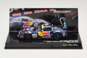 Chevrolet Corvette Z06.R GT3 Callaway Competition #26 Bouvy / Coens 24 Hours of Spa 2011 Minichamps 1:43 437111426 Metāls