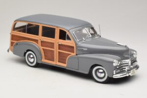 Chevrolet Fleetmaster Woody Pelēks Maisto 1:18 31854 Metāls — attēls 6 no 8