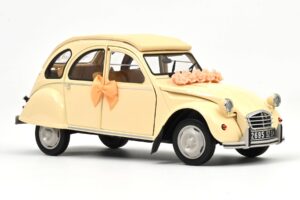 Citroen 2CV Wedding Gift Bēšs Norev 1:18 181475 Metāls — attēls 2 no 3