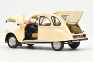 Citroen 2CV Wedding Gift Bēšs Norev 1:18 181475 Metāls — attēls 3 no 3