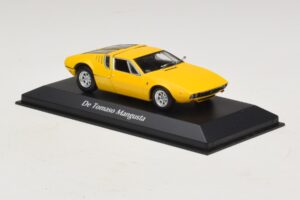 De Tomaso Mangusta Dzeltens Maxichamps 1:43 940127120 Metāls — attēls 3 no 5