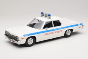 Dodge Monaco Chicago Policija KK-Scale 1:18 KKDC181151 Metāls