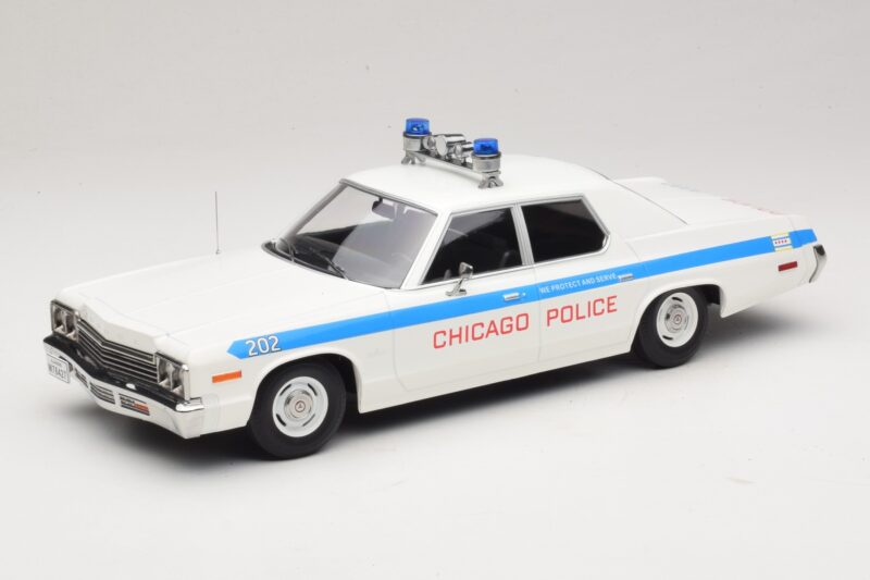 Dodge Monaco Chicago Policija KK-Scale 1:18 KKDC181151 Metāls